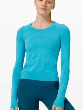 Swiftly Tech Long Sleeve 2.0 Race Length, Size 6